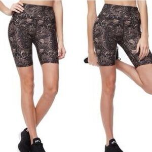 Good American Snake Bike Shorts